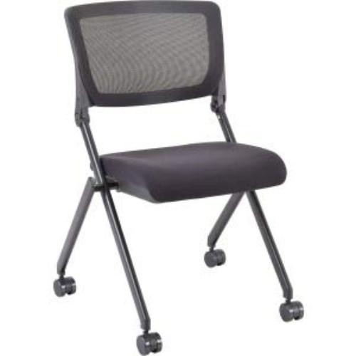 Lorell mesh back nesting chair - mesh,